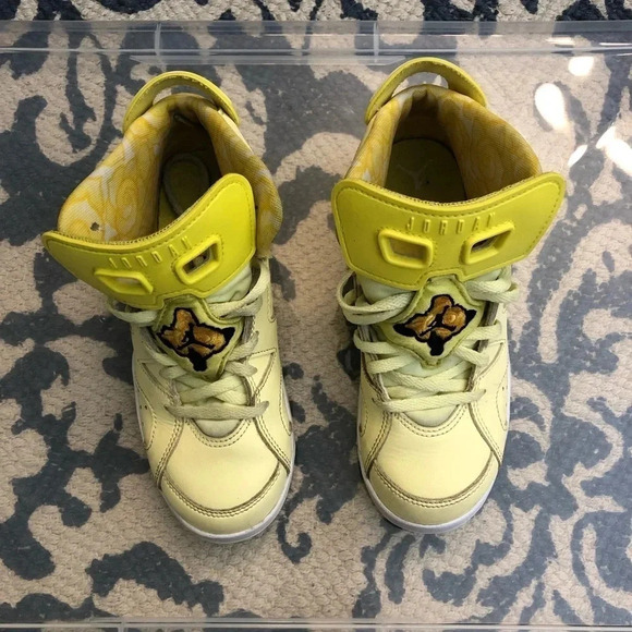 Nike Air Jordan VI (6) PS Retro Dynamic Yellow - Picture 7 of 8